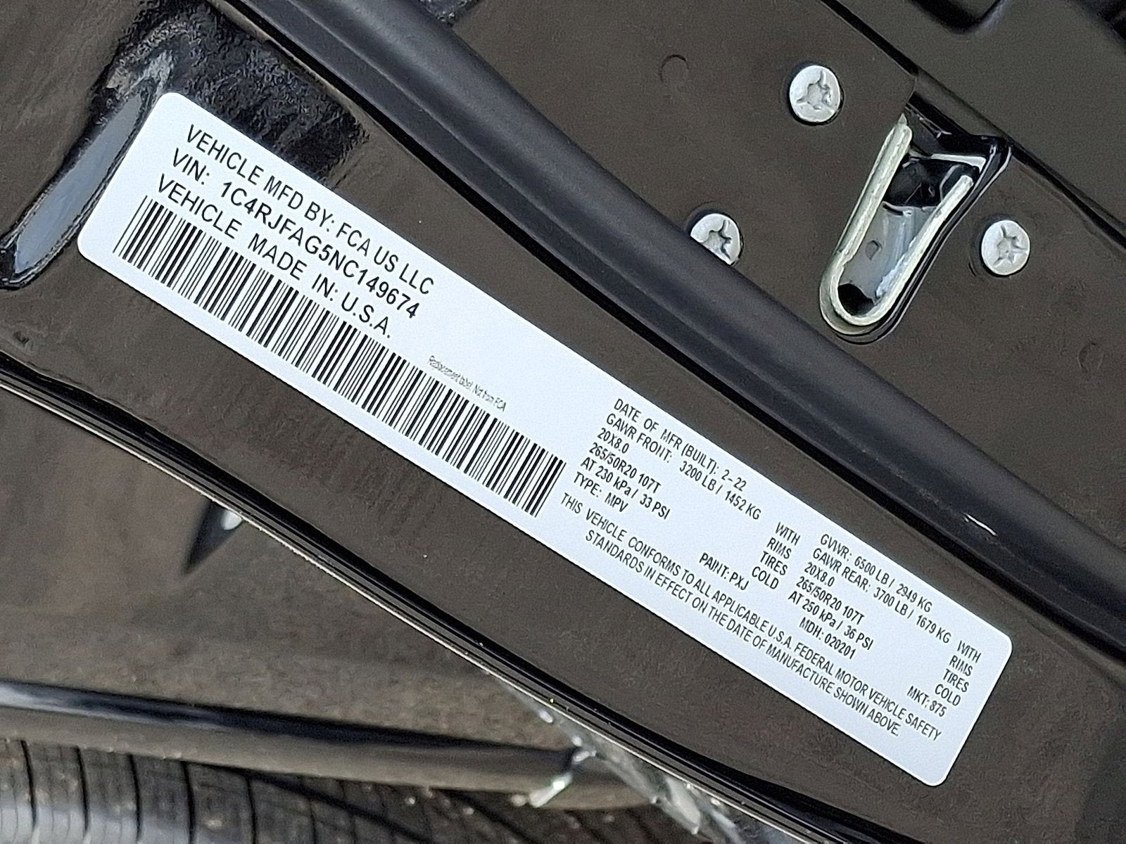 2022 Jeep Grand Cherokee WK Laredo X 4x4