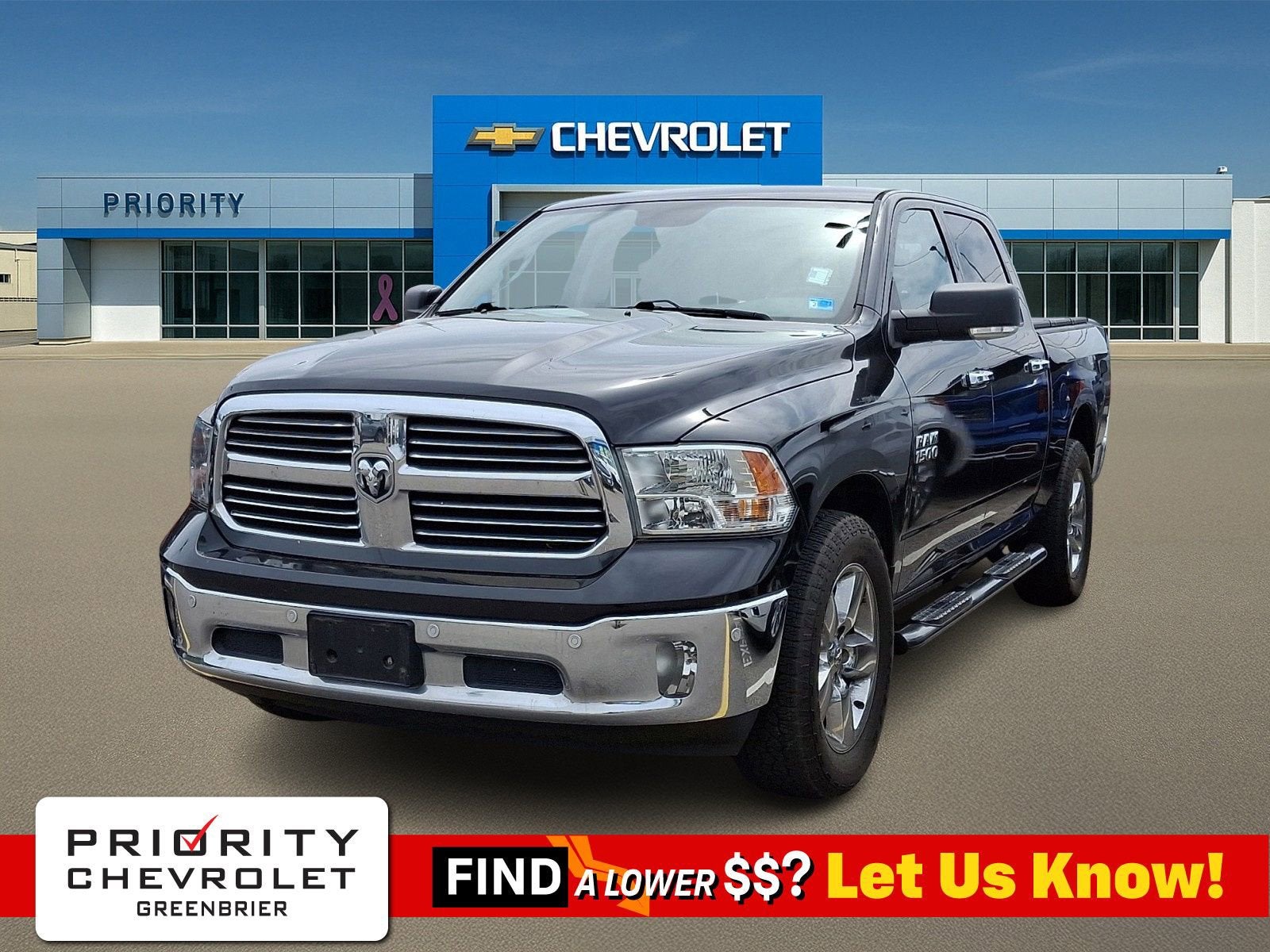2018 RAM 1500 Big Horn Crew Cab 4x4 5'7" Box