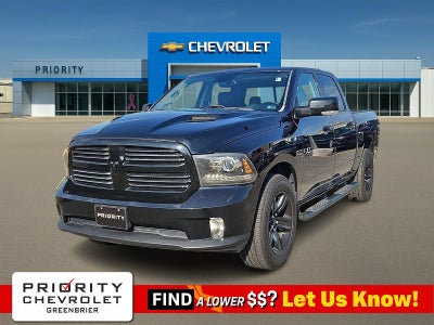 2017 RAM 1500 Sport Crew Cab 4x4 5'7" Box