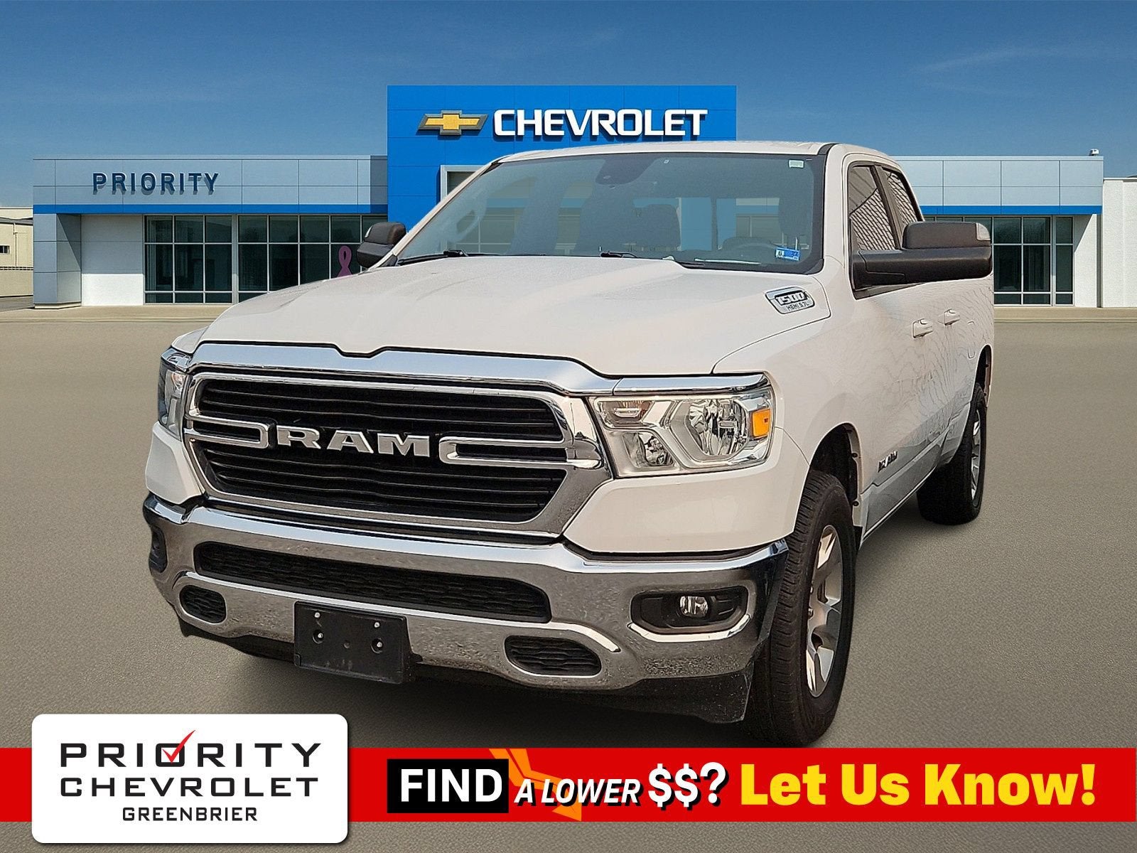 2021 RAM 1500 Big Horn Quad Cab 4x4 6'4" Box