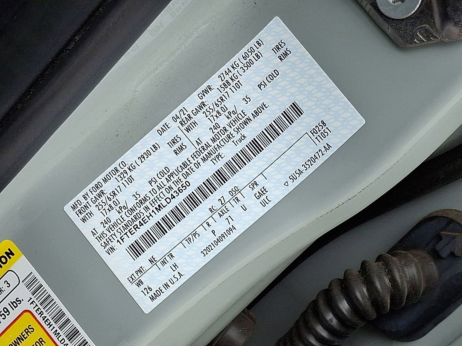 2021 Ford Ranger XLT