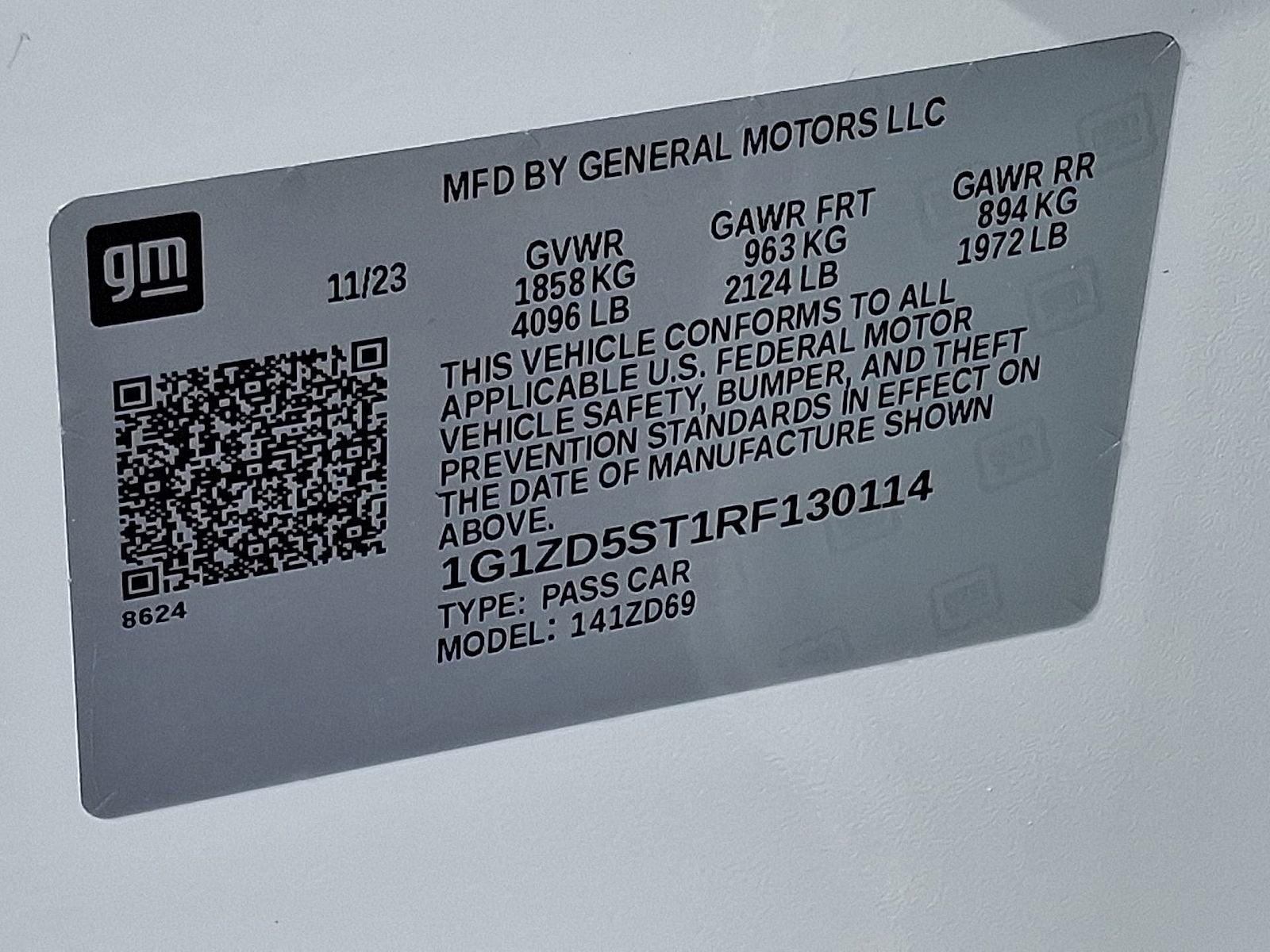 2024 Chevrolet Malibu 1LT