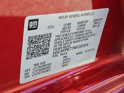 2022 Chevrolet Silverado 2500 HD LTZ