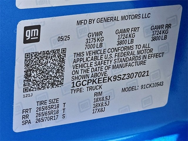 2025 Chevrolet Silverado 1500 RST