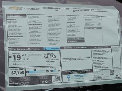 2025 Chevrolet Colorado Z71