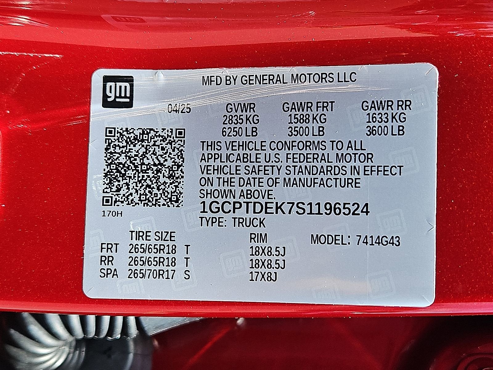 2025 Chevrolet Colorado Z71