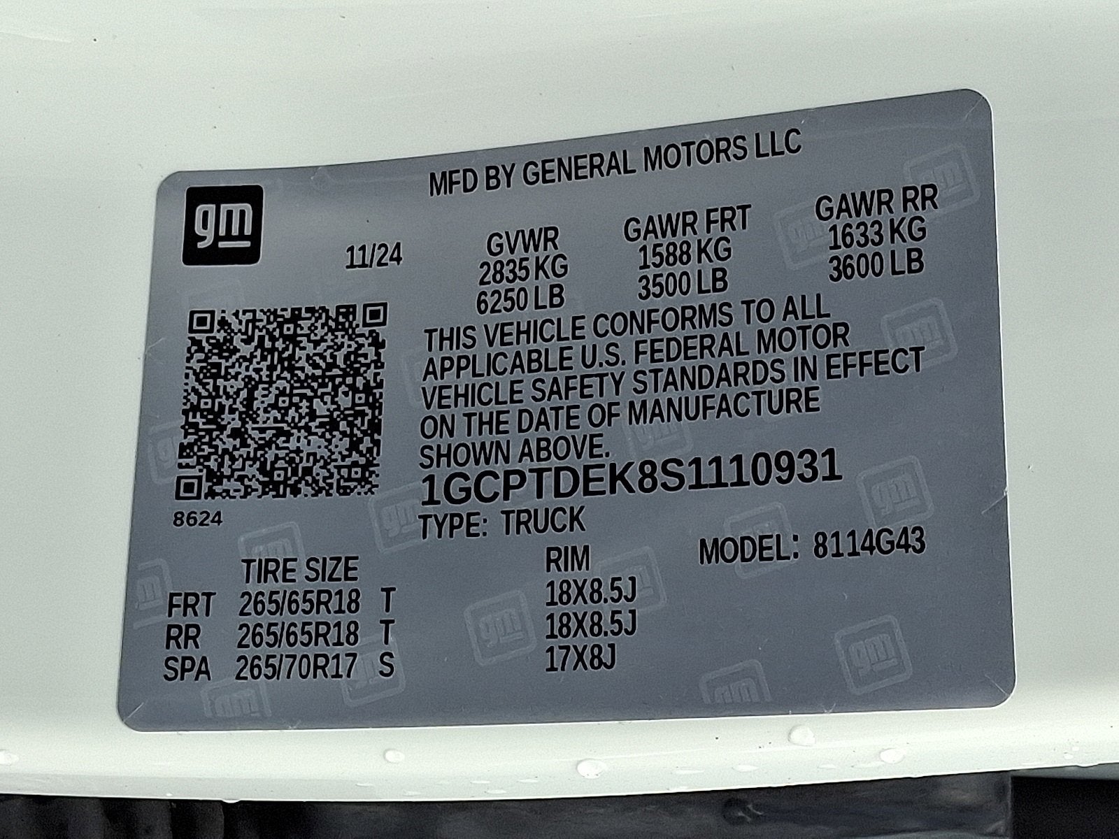 2025 Chevrolet Colorado Z71