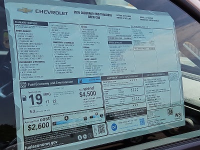 2026 Chevrolet Colorado Trail Boss