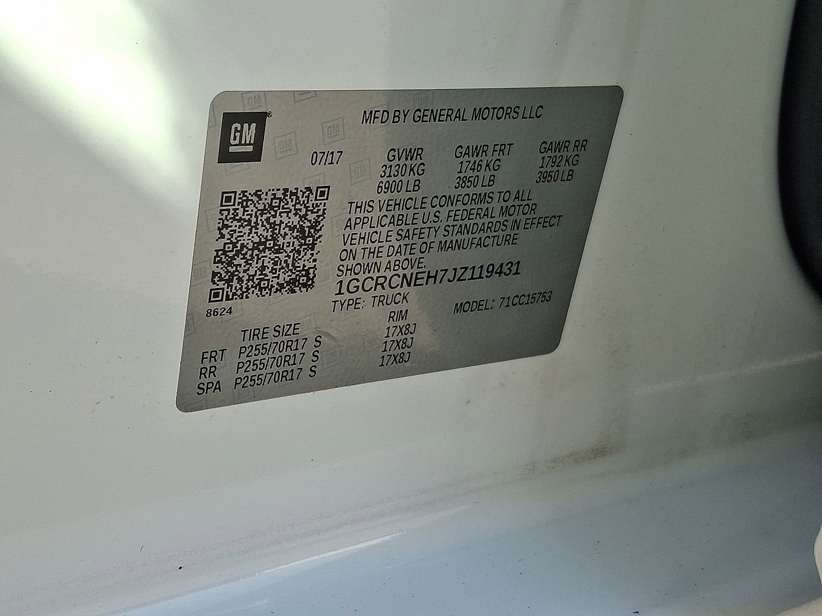 2018 Chevrolet Silverado 1500 Work Truck