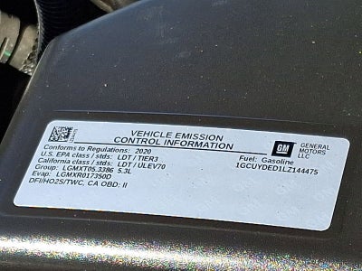 2020 Chevrolet Silverado 1500 LT