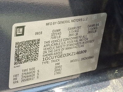2019 Chevrolet Silverado 1500 LTZ