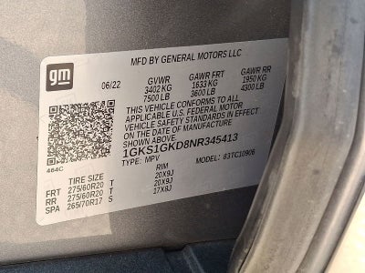 2022 GMC Yukon XL SLT