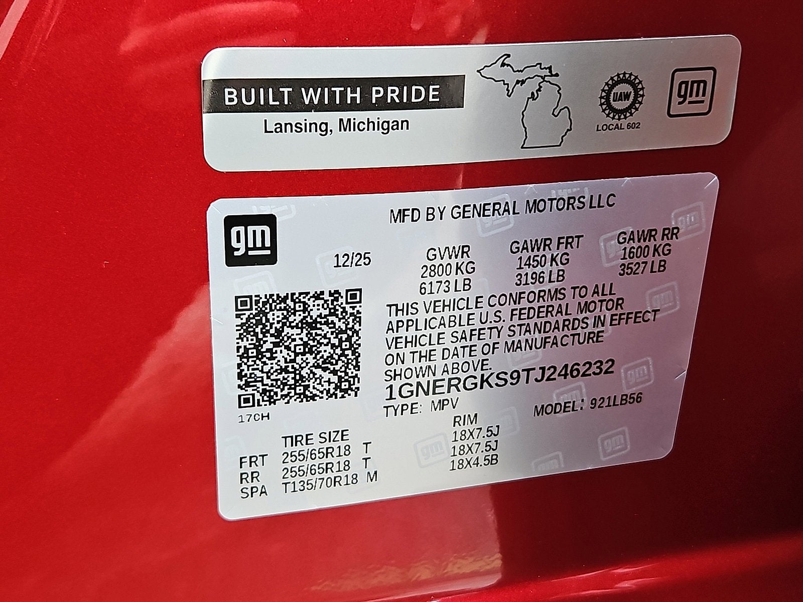 2026 Chevrolet Traverse LT