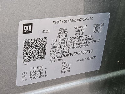 2023 Chevrolet Traverse LT Cloth