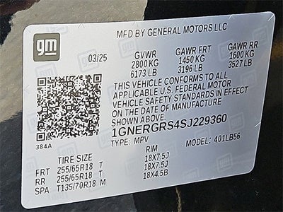 2025 Chevrolet Traverse LT