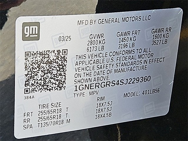 2025 Chevrolet Traverse LT