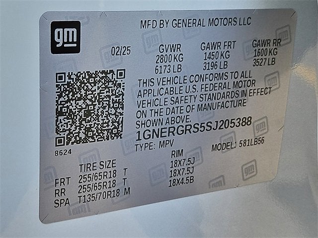 2025 Chevrolet Traverse LT