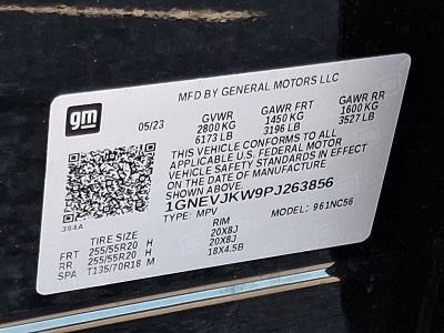 2023 Chevrolet Traverse RS