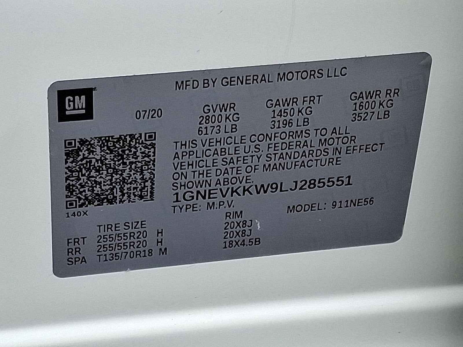 2020 Chevrolet Traverse Premier