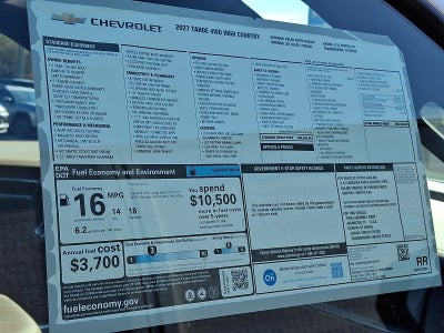 2027 Chevrolet Tahoe High Country