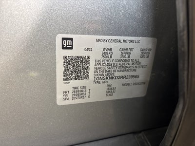 2024 Chevrolet Tahoe LT