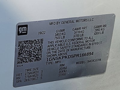 2023 Chevrolet Tahoe Z71