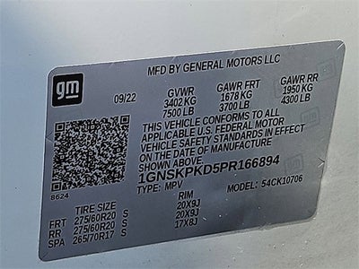 2023 Chevrolet Tahoe Z71