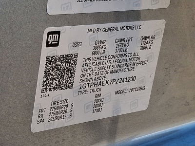 2023 GMC Sierra 1500 Pro