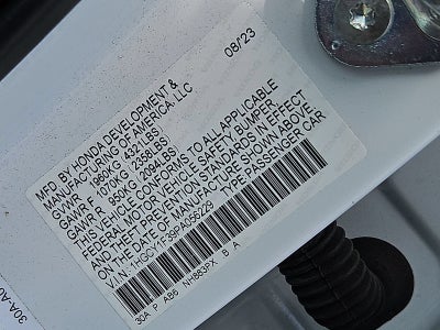 2023 Honda Accord EX