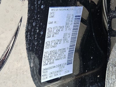 2024 Nissan TITAN Crew Cab PRO-4X 4x4