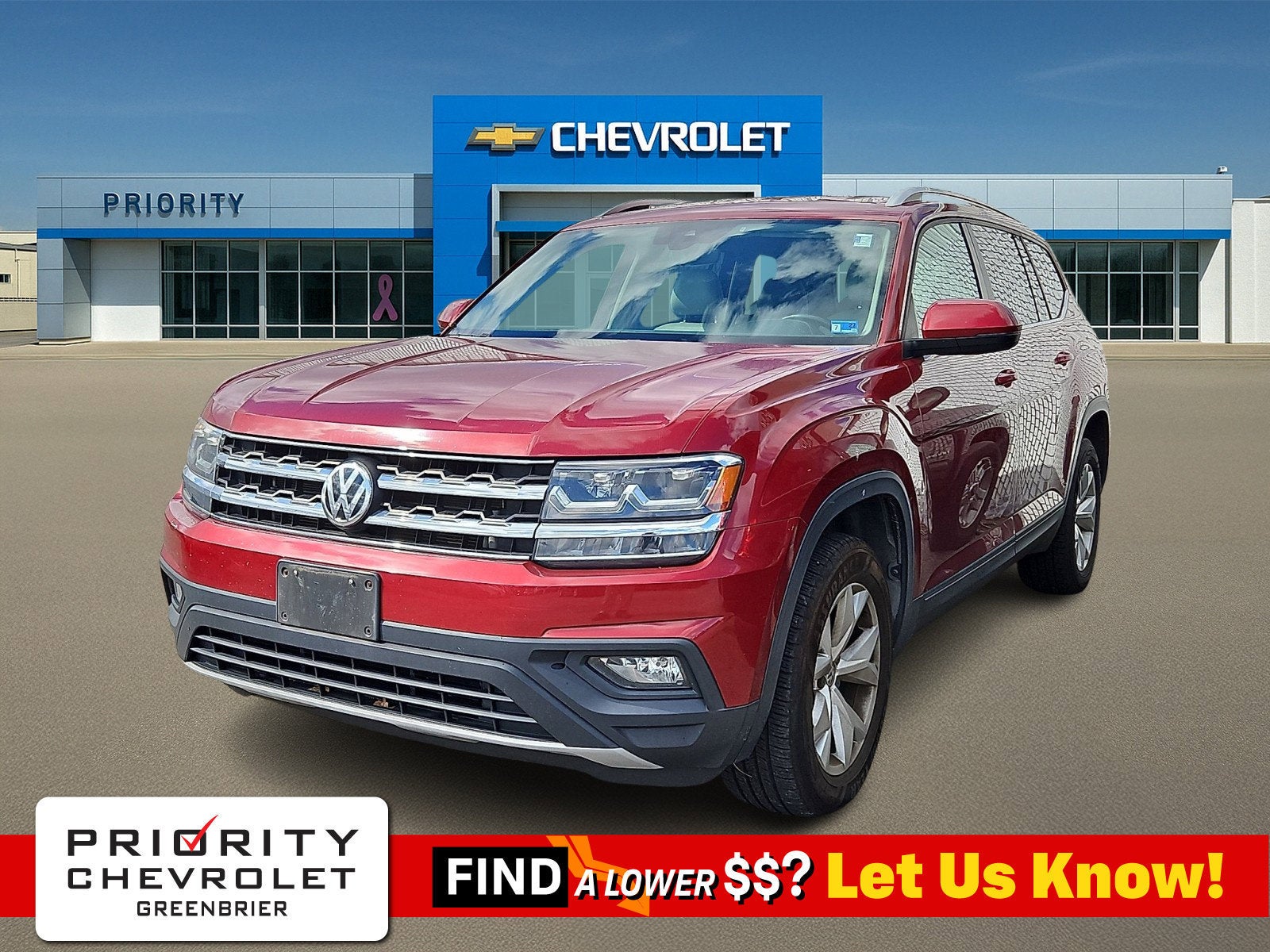 2018 Volkswagen Atlas 3.6L V6 SE