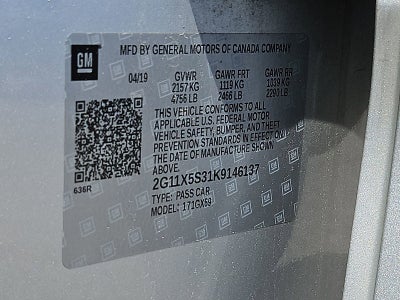 2019 Chevrolet Impala LS