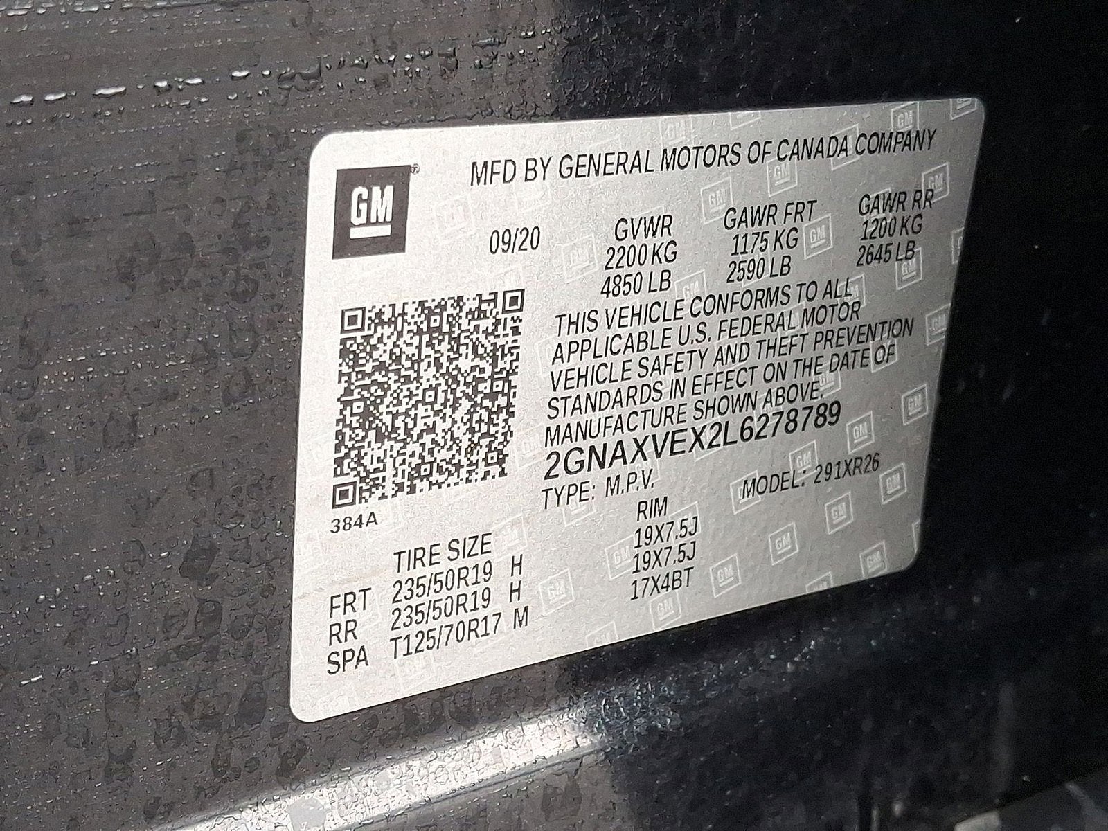 2020 Chevrolet Equinox LT