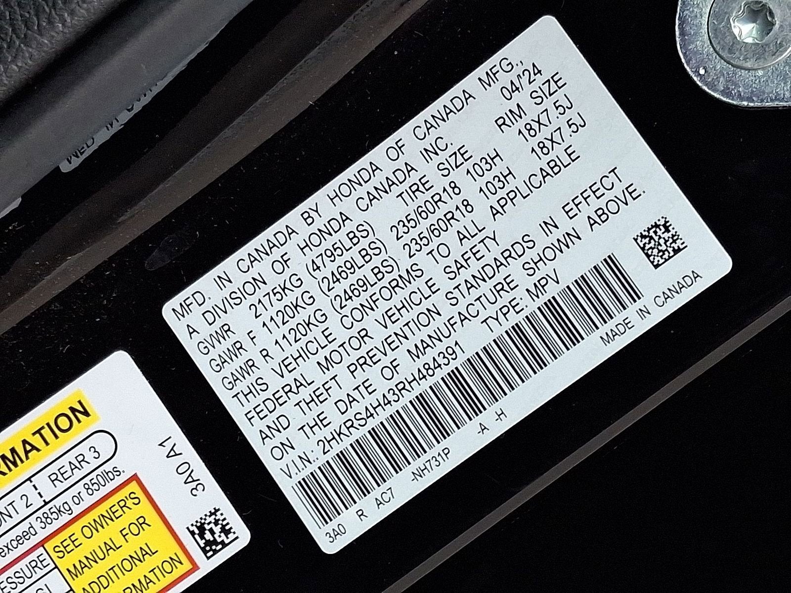2024 Honda CR-V EX AWD