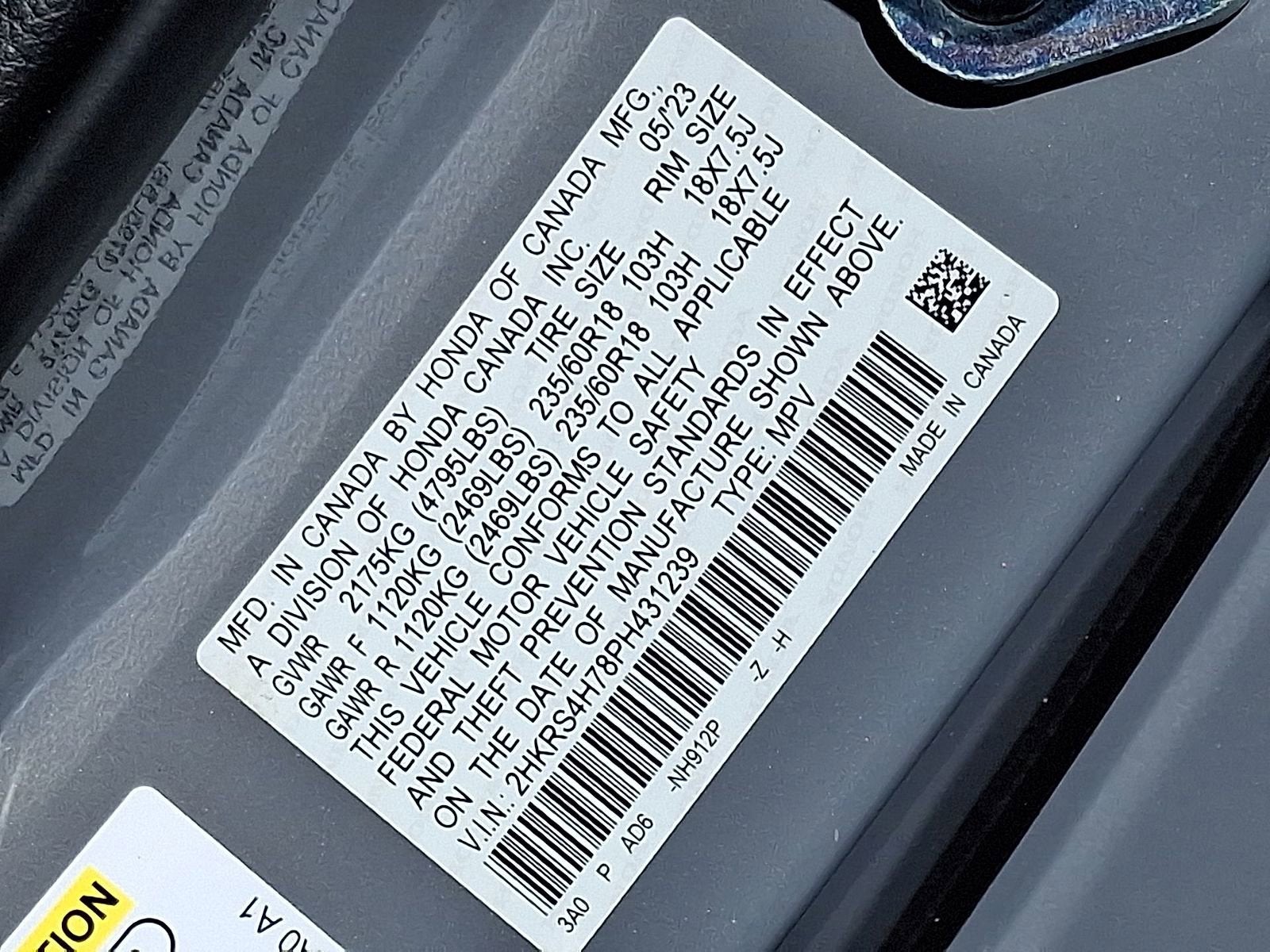 2023 Honda CR-V EX-L AWD