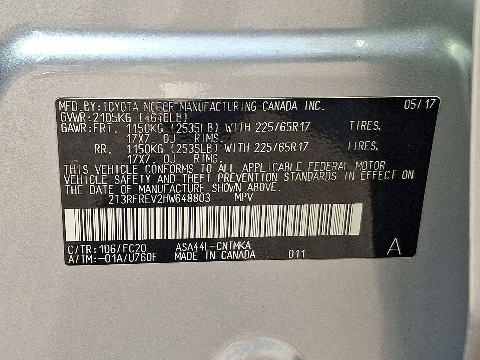 2017 Toyota RAV4 XLE