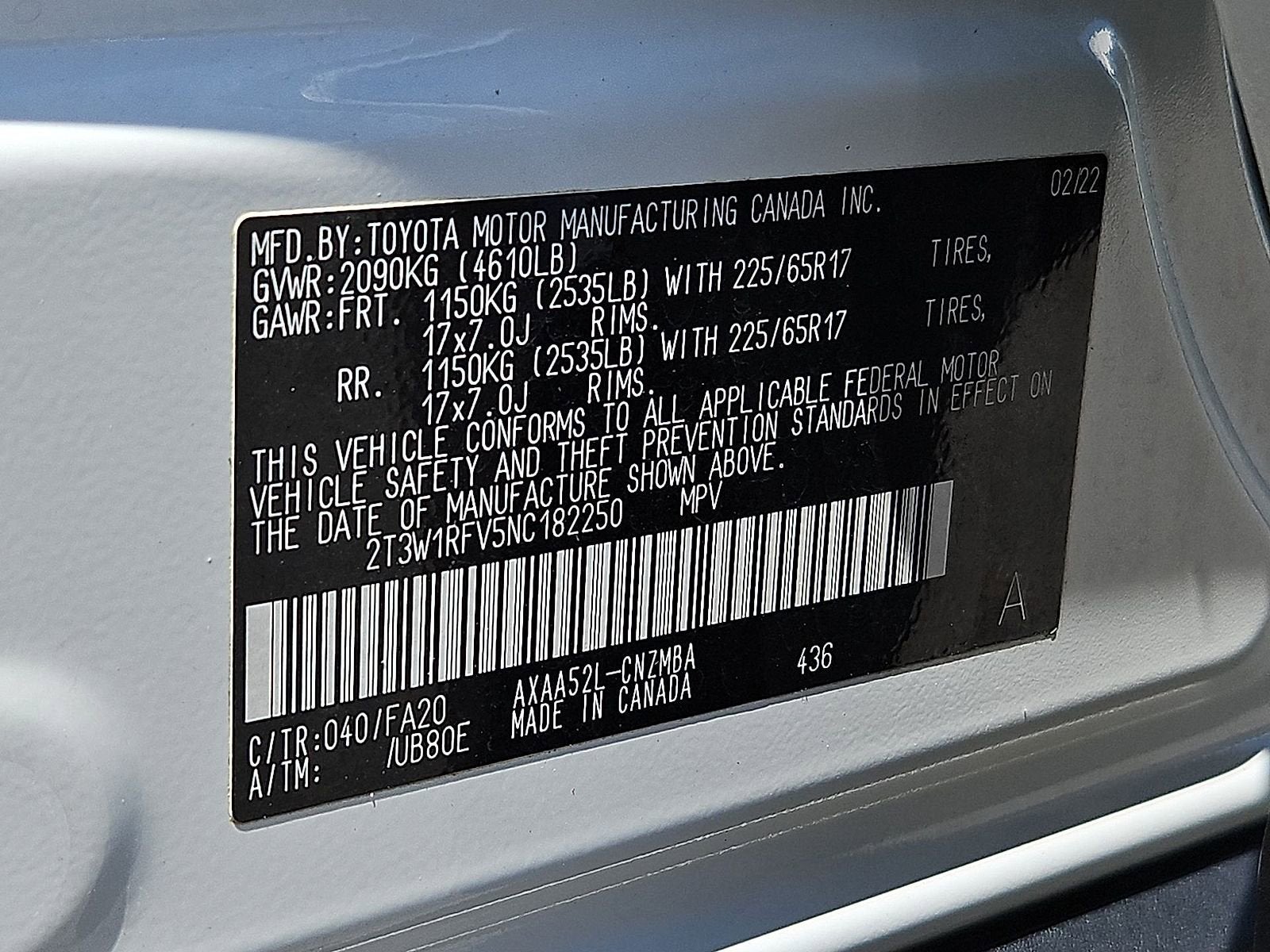 2022 Toyota RAV4 XLE