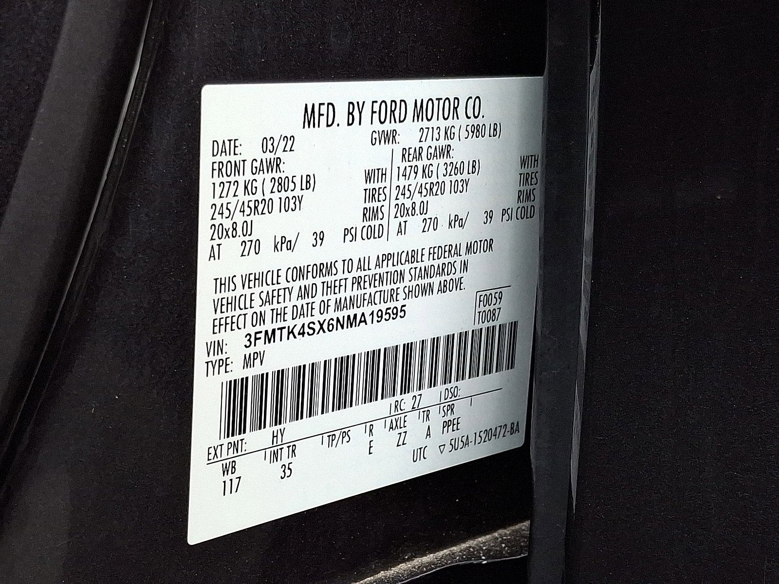 2022 Ford Mustang Mach-E GT