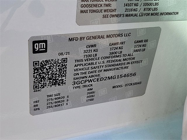 2021 Chevrolet Silverado 1500 LT