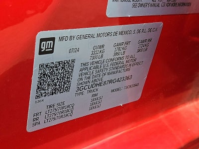 2024 Chevrolet Silverado 1500 ZR2