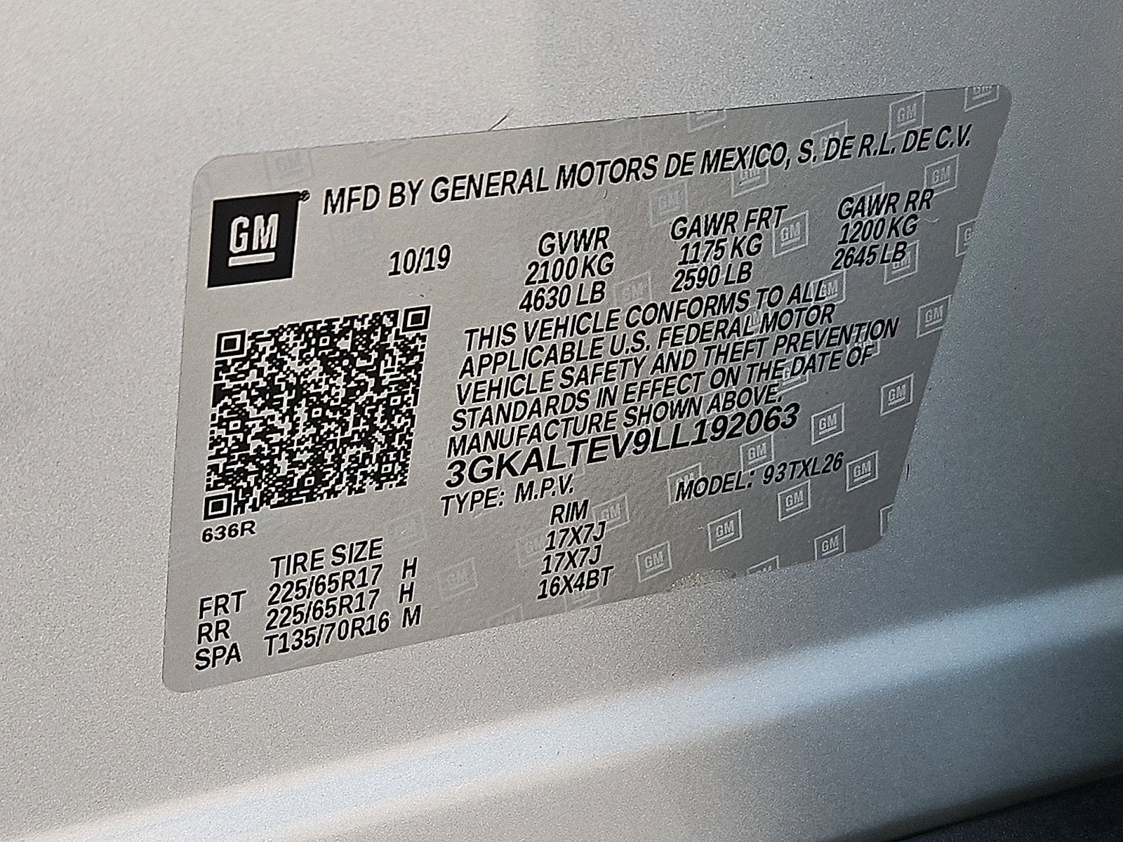 2020 GMC Terrain SLE