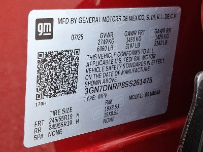 2025 Chevrolet Equinox EV LT