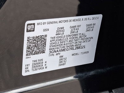 2024 Chevrolet Equinox RS