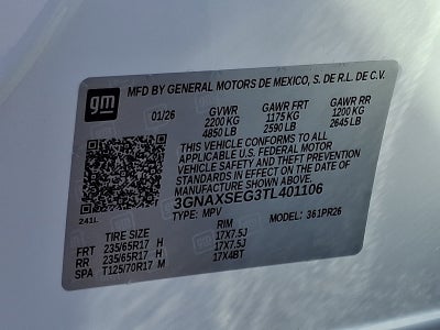 2026 Chevrolet Equinox ACTIV