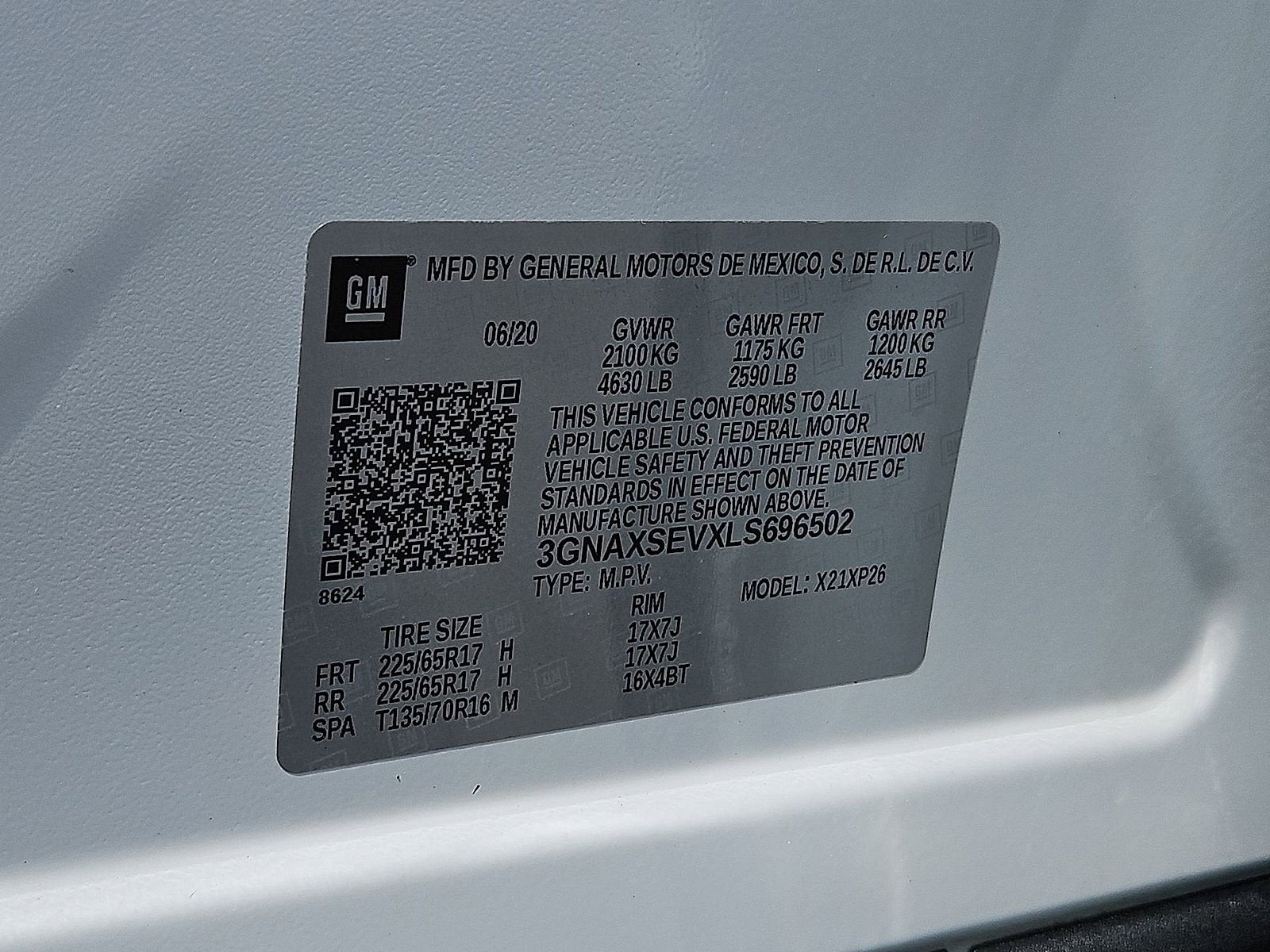 2020 Chevrolet Equinox LS
