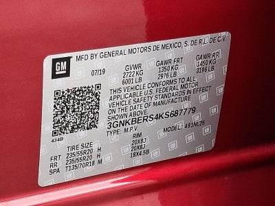2019 Chevrolet Blazer RS