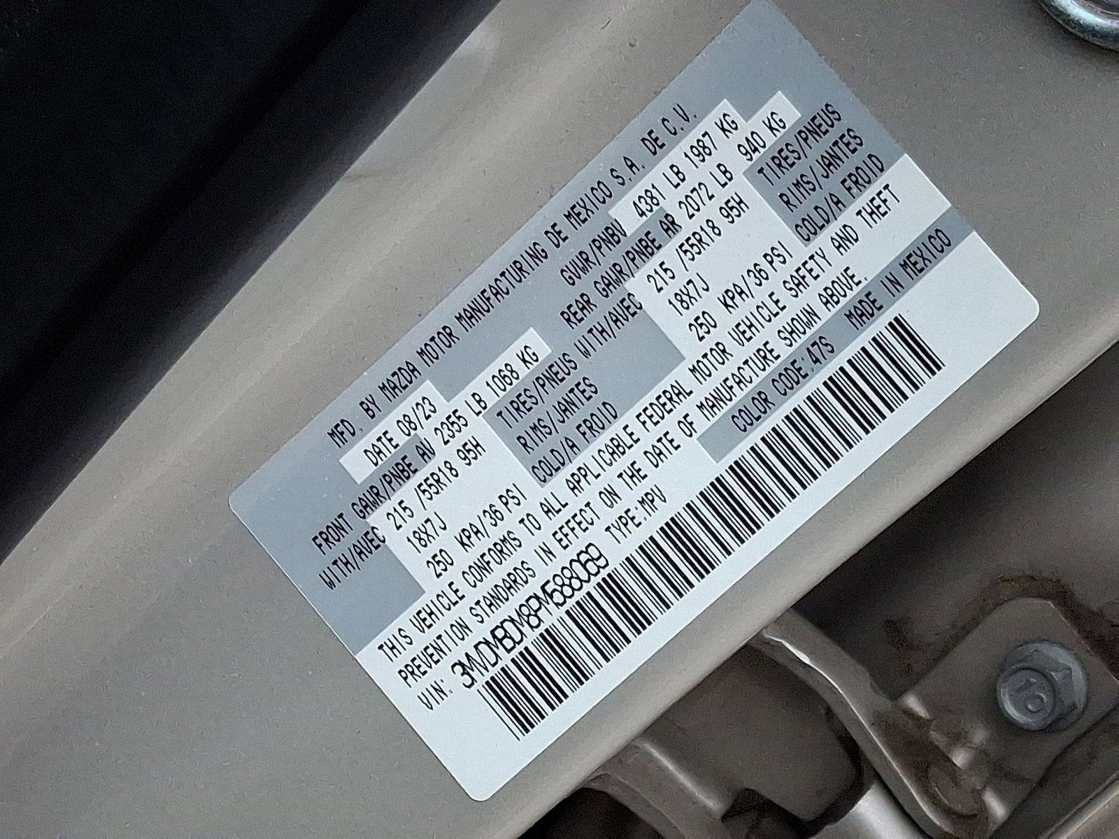 2023 Mazda Mazda CX-30 2.5 S Premium