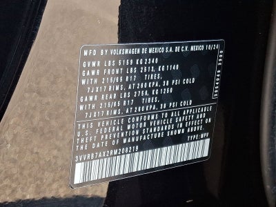 2024 Volkswagen Tiguan 2.0T S