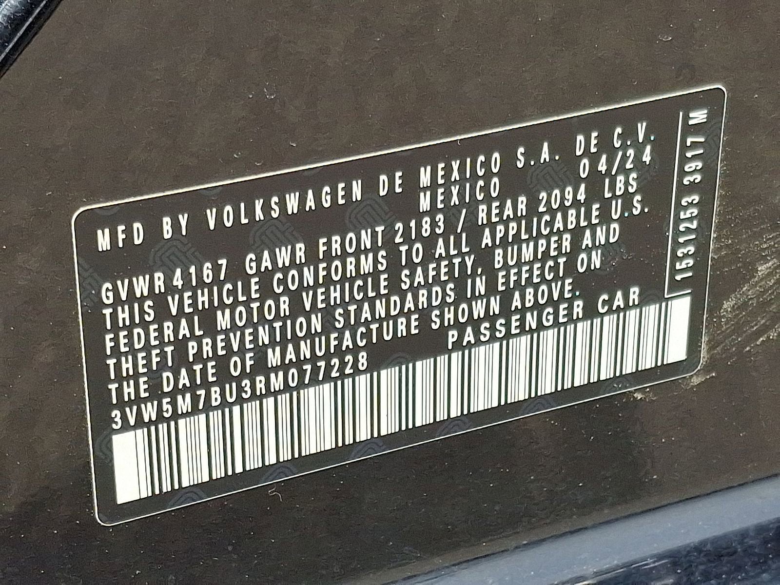 2024 Volkswagen Jetta 1.5T S