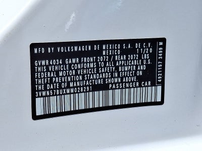 2021 Volkswagen Jetta 1.4T S